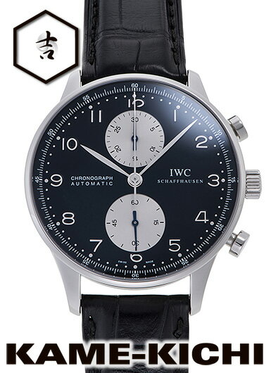 【中古】IWC　ポルトギーゼ　Ref.IW371404　ブラック/シルバー　（IWC　Portugu ...