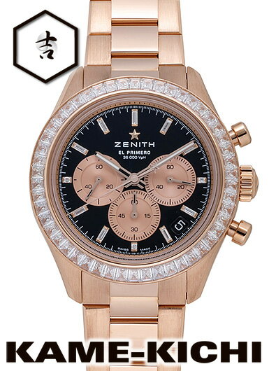 ゼニス　クロノマスター スポーツ ヨシダ スペシャル　Ref.22.3102.3600/21.M3100　新品　ブラック/ピンク　（ZENITH　Chronomaster Sports YOSHIDA Special）