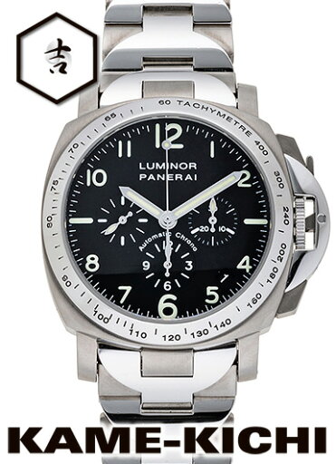 【中古】パネライ ルミノール クロノグラフ Ref.PAM00072 ブラック (PANERAI Luminor Chronograph) 【中古】パネライ ルミノール クロノグラフ Ref.PAM00072 ブラック (PANERAI Luminor Chronograph)