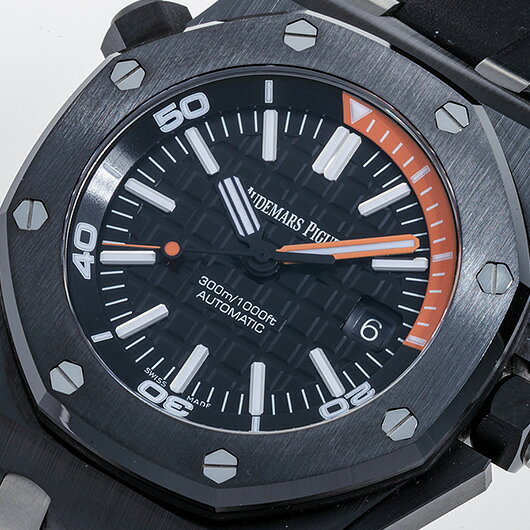 【中古】オーデマ・ピゲ　ロイヤルオーク オフショア ダイバー　Ref.15707CE.OO.A002CA.01　ブラック　（AUDEMARS PIGUET　Royal Oak Offshore Diver）