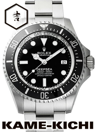 【中古】ロレックス 3年保証 シードゥエラー ディープシー Ref.136660 ブラック (ROLEX Sea-Dweller Deep Sea)