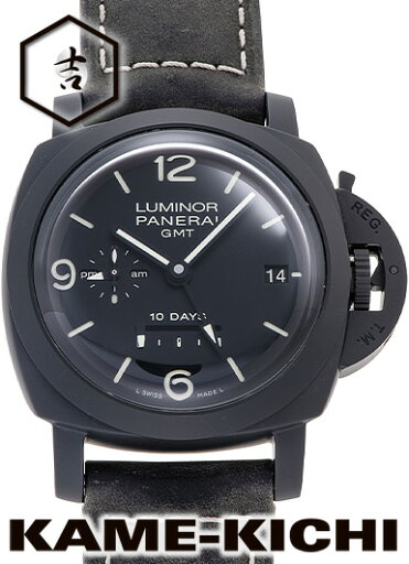 【中古】パネライ ルミノール1950 10デイズGMT チェラミカ Ref.PAM00335 ブラック (PANERAI Luminor 1950 10Days GMT CERAMICA) 【中古】パネライ ルミノール1950 10デイズGMT チェラミカ Ref.PAM00335 ブラック (PANERAI Luminor 1950 10Days GMT CERAMICA)