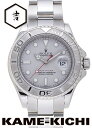 【中古】ロレックス 3年保証 ヨットマスター ロレジウム Ref.16622 シルバー (ROLEX Yacht Master Rolesium)(2)