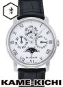 【中古】ブランパン ヴィルレ パーペチュアル カレンダー Ref.6659-3431-55B ホワイト (BLANCPAIN Villeret Perpetua...