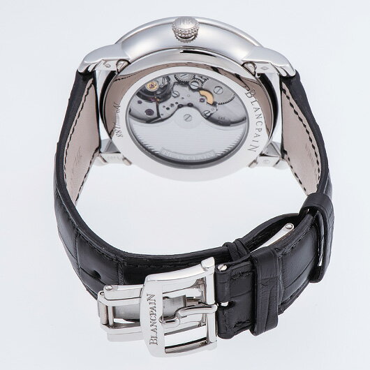 【中古】ブランパン　ヴィルレ パーペチュアル カレンダー　Ref.6659-3431-55B　ホワイト　（BLANCPAIN　Villeret Perpetual Calendar）