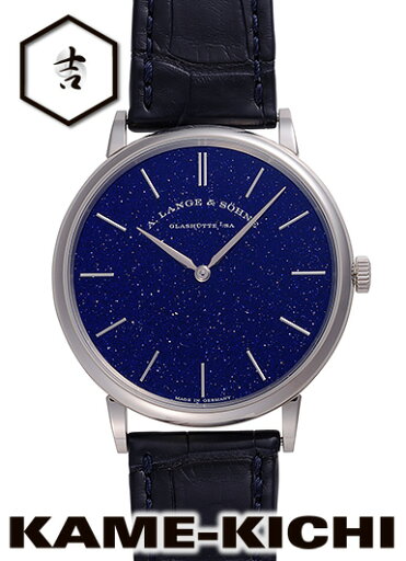 【中古】ランゲ&ゾーネ サクソニア フラッハ Ref.205.086 ブルー (A.LANGE&SOHNE Saxonia Flach) 【中古】ランゲ&ゾーネ サクソニア フラッハ Ref.205.086 ブルー (A.LANGE&SOHNE Saxonia Flach)