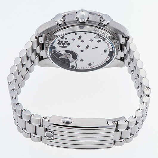 オメガ　スピードマスター ムーンフェイズ　Ref.304.30.43.52.01.001　新品　ブラック　（OMEGA　Speedmaster Moonphase）