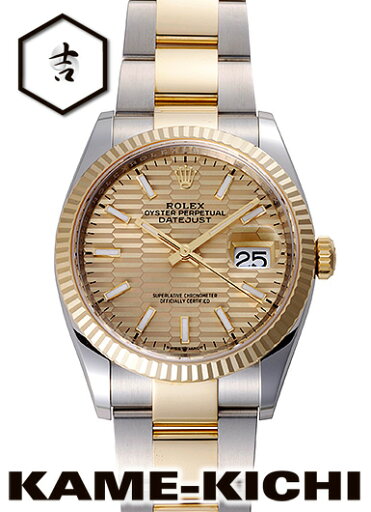 【中古】ロレックス 3年保証 デイトジャスト36 Ref.126233 シャンパン(ゴールデン) (ROLEX Datejust36) 【中古】ロレックス 3年保証 デイトジャスト36 Ref.126233 シャンパン(ゴールデン) (ROLEX Datejust36)