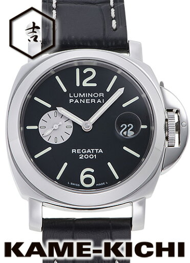 【中古】パネライ ルミノール レガッタ2001 Ref.PAM00107 ブラック (PANERAI Ruminor Regatta2001) 【中古】パネライ ルミノール レガッタ2001 Ref.PAM00107 ブラック (PANERAI Ruminor Regatta2001)