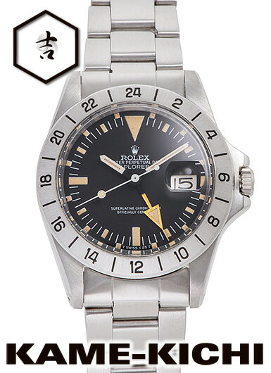 【中古】ロレックス　3年保証　エクスプローラーII　Ref.1655　ブラック　（ROLEX...