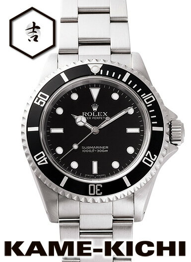【中古】ロレックス　3年保証　サブマリーナ　Ref.14060　ブラック　（ROLEX　Subm...
