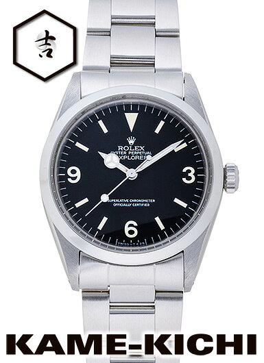 【中古】ロレックス　3年保証　エクスプローラー　Ref.1016　ブラック　（ROLEX　E...