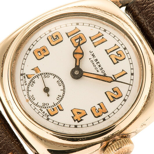 中古 ジェームス・ウィリアム・ベンソン ヴィンテージウォッチ ホワイト （J.W.BENSON Vintage Watch） kame-kichi-10041211 まじめなとけいや かめ吉 サンプル画像2