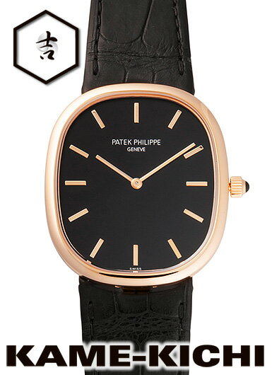 【中古】パテックフィリップ　ゴールデン・エリプス　Ref.5738R-001　ブラック　（PATEK PHILIPPE　Golden Ellipse）