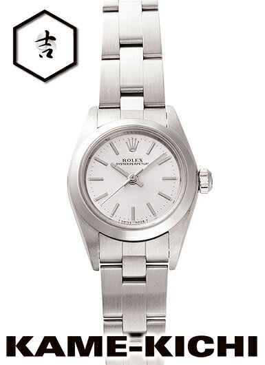 【中古】ロレックス　3年保証　オイスター パーペチュアル　Ref.76080　シルバー　（ROLEX　Oyster Perpetual）