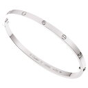 【中古】カルティエ ラブ ブレスレット SM Ref.B6047717 WG ダイヤモンド (CARTIER Love Bracelet SM) 2020年 1...