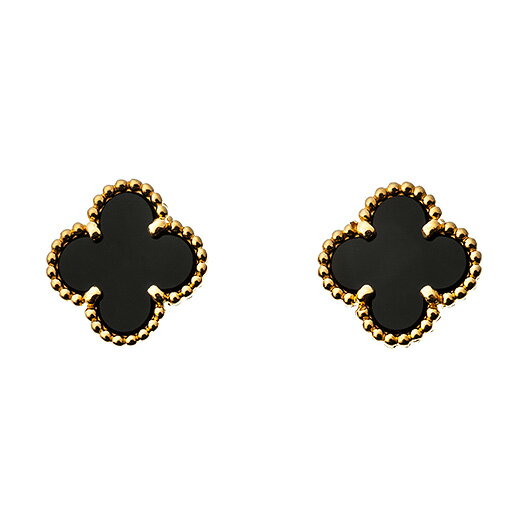 【中古】ヴァンクリーフ＆アーペル　スウィート アルハンブラ ピアス　Ref.VCARA44900　YG　（Van Cleef&Arpels　Sweet Alhambra Pierce）　2017年のサムネイル