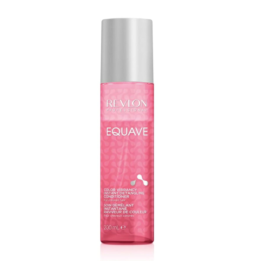 ● 商品名 REVLON レブロン イクエイブ ツーフェイズ インスタントコンディショナー カラー 200ml 洗い流さないトリートメント ● 商品説明 レブロン イクエイブ ツーフェイズのカラータイプです。カラーをした髪の毎日のケアに使いやすい、2層式の洗い流さないヘアコンディショナーです。 ● 特長 ・カラータイプの200mlサイズ ・2層式のアウトバストリートメント ・カラー後の髪のデイリーケアに使いやすいスプレータイプ ● 使用方法 使用前によく振り、2層を十分に混ぜてからご使用ください。タオルドライ後の髪に適量をスプレーし、髪全体になじませてください。洗い流す必要はありません。 ● 内容量・仕様 内容量：200ml JAN：8432225137056 ● 使用上の注意 頭皮やお肌に異常が生じていないか注意して使用してください。異常を感じた場合は使用を中止し、必要に応じて専門医へご相談ください。目に入った場合は直ちに洗い流してください。乳幼児の手の届かない場所に保管してください。 ● メーカー・販売元 株式会社ボニータプロフェッショナル ● 原産国・製造国 スペイン ● 区分 化粧品 ● 関連キーワード レブロン REVLON イクエイブ ツーフェイズ 洗い流さないトリートメント アウトバストリートメント ヘアコンディショナー 200ml ● 広告文責 ・総合卸 chaos ・TEL：086-943-0480 ・E-mail : kame-sennin_5@shop.rakuten.co.jp