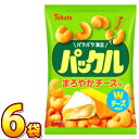 【平日正午までの注文で最短翌日お届け】【送料無料】東ハト パックル まろやかチーズ味 1袋(57g)×6袋【大量 お菓子 スナック菓子 おやつ 個包装 子供 駄...