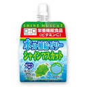 【平日正午までの注文で最短翌日お届け】【送料無料】こんにゃくパーク 栄養機能性食品 ビタミンC 水分補給ゼリー シャインマスカット 1個(180g)×18個【大...