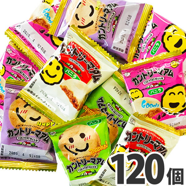 【あす楽対応 送料無料】不二家 カントリーマアム バニラ 120個【業務用 大量 ビスケット 菓子まき まとめ買い 個包装 子供 駄菓子屋】【販促品 お祭り 景品 お菓子 駄菓子】