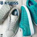 ケースイス K-SWISS レディース スニーカー 95029 HOKE HEATHER CMF ローカット スウェット カジュアル 491 ティールブルー 096 グレー 送料無料 あす楽 evid o-sg