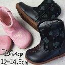 ディズニー Disney ベビー キッズ ブーツ DN B1151 男の子 女の子 ウエスタンブーツ ミッキーマウス ブラック ピンク ムーンスター 最強翌日配送 evid