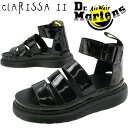 ■商品説明 ドクターマーチン Dr.Martens CLARISSA 2 24822001 レディース サンダル BLACK(24822001)人気のサンダル「クラリッサ」がアップデートされて登場。エナメル加工を施したパテントレザーを使用することで、トレンドに合ったサンダルに仕上がりました。クラリッサの特徴は、程よく肌が見え隠れする3本のベルト。素足はもちろん、カラフルなソックスとの相性も抜群です。アンクルストラップが付いている為、足がしっかりと固定されて安定感のある歩行を実現します。ソールにはクッション性の優れた素材を使用しており、ファッション性と実用性を兼ね備えたサンダルです。【検索用キーワード】23cm 23.0cm 24cm 24.0cmエナメル クラリッサ ベルト 夏 アンクルストラップ 安定感 クッション性 ファッション性 実用性 黒 お出掛け タウンユース 誕生日 プレゼント ギフト ■サイズ選びにお悩みの方　サイズ目安 こちらの靴の場合 　UK4(約23.0cm)が丁度いいサイズでした。 ■サイズ目安について■ 目安として当店スタッフが着用した感じでの値です。 足のサイズが同じでも、骨格や肉付きで 最適な靴サイズが異なったり、『丁度良い』と感じるサイズに 個人差があるためあくまでも目安としてご利用ください。 ■素材 アッパー：PATENT LAMPER : クラシックなパテントレザー ■商品カテゴリ Dr.Martens　ドクターマーチン はこちら レディース サンダル＆ミュール はこちら メーカー希望小売価格はメーカーサイトに基づいて掲載しています JJDAA　　「HR」ドクターマーチン Dr.Martens CLARISSA 2 人気のサンダル「クラリッサ」がアップデートされて登場。 エナメル加工を施したパテントレザーを使用することで、 トレンドに合ったサンダルに仕上がりました。 クラリッサの特徴は、程よく肌が見え隠れする3本のベルト。 素足はもちろん、カラフルなソックスとの相性も抜群です。 アンクルストラップが付いている為、 足がしっかりと固定されて安定感のある歩行を実現します。 ソールにはクッション性の優れた素材を使用しており ファッション性と実用性を兼ね備えたサンダルです。 ■商品カテゴリ Dr.Martens　ドクターマーチン はこちら レディース サンダル＆ミュール はこちら