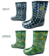 16~23cmカンサイキッズKS7112レインブーツ/KANSAIKIDSRAINBOOTSキッズジュニアスターNAVY(ネイビー)GREEN(グリーン)//【YDKG-m】