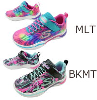 スケッチャーズSKECHERSスニーカー女の子子供靴キッズジュニア20203L光る靴ライトアップスニーカーローカットベルクロSライツ-パワーペタルズ-フラワースパークevid