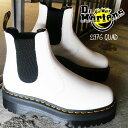 ドクターマーチン サイドゴアブーツ レディース 【返品交換送料無料】Dr.Martens ドクターマーチン2976 QUAD サイドゴアブーツ メンズ レディース 25055100 チェルシーブーツ ショートブーツ カジュアルシューズ ホワイト あす楽 evid