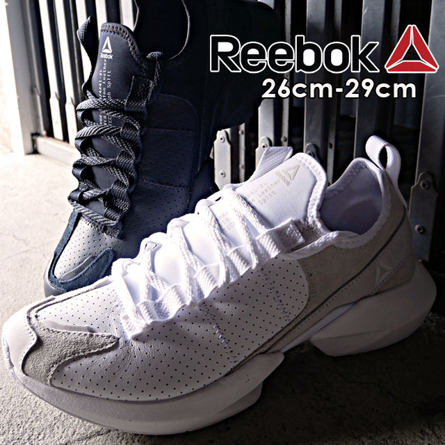 【あす楽】【送料無料】リーボック Reebok スニーカー メンズ DV6860 DV6861 ソールフューリー LE ローカット ランニングシューズ 運動靴 ブラック ホワイト evid