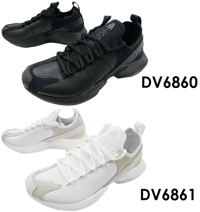 【あす楽】【送料無料】リーボック Reebok スニーカー メンズ DV6860 DV6861 ソールフューリー LE ローカット ランニングシューズ 運動靴 ブラック ホワイト evid