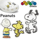 クロックス crocs ジビッツ jibbitz スヌーピー チャーリー ブラウン ウッドストック Snoopy ラバークロッグ用アクセサリー 10007401 10007402 10007403 Woodstock Charlie Brown あす楽 evid /-