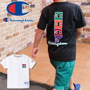 チャンピオン Champion キッズ ジュニア 男の子 女の子 Tシャツ CS6514 Tシャツ 半袖Tシャツ ティーシャツ カットソー 丸首 クルーネック トップス ウェア アウトドア マルチカラー カラフル ギフト 送料無料 evid2