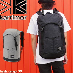 【10%ポイントバック】【送料無料】カリマー karrimor メンズ レディース hash cargo 30 501013 バッグパック リュックサック フラップバッグ 30L アウトドア キャンプ ギフト evid2