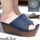 \5%クーポン有 6/22 20時〜/送料無料 最強翌日配送 OKAYAMA DENIM 岡山デニム レディース サンダル 厚底サンダル ウェッジソール 撥水 ...