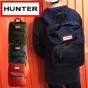 ＼最大1000円OFFクーポン有 5/1迄／ハンター HUNTER バックパック メンズ UBB1204KBM ナイロン パイオニア トップ クリップ リュックサック バッグ 鞄 耐水 黒 紺 赤 カーキ 送料無料 あす楽 evid