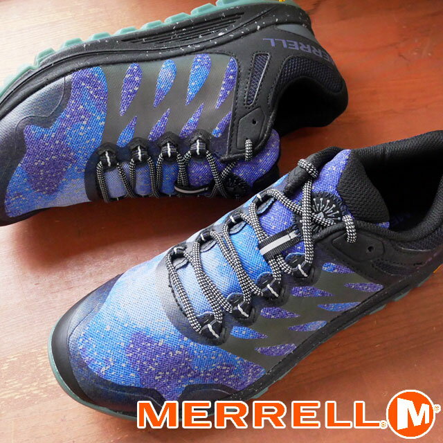 メレル MERRELL メンズ スニーカー ノバ 2 ナイト スカイ トレイルランニングシューズ ローカット アウトドア カジュアルシューズ 靴 ブルー J067021 送料無料 あす楽 evid 6