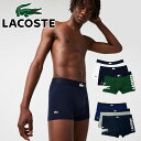 ■商品説明 ラコステ LACOSTE 5H1803L メンズ ボクサーパンツ ※メール便不可 肌触りの良いコットンブレンド素材を使用した3枚セットのトランクショーツ。 ウエストバンドにワニのシルエットグラフィックをデザインし、 ネーム&amp;ロゴデザインとボーダー柄、 無地カラーの計3パターンをパッキング。 三者三様のデザインバリエーションに優れた着用感を封じ込めた オーセンティックなアンダーウエアです。 世代を問わず似合うデザインなのでギフトアイテムとしても好評の商品です。 【検索用キーワード】 プレゼント ギフト　贈り物 PRESENT Gift 誕生日 バースデー クリスマス 3枚セット ロゴ バレンタイン 父の日 シンプル simple 恋人 彼氏 紺 灰色 ネイビー グレー グリーン 緑 ■素材 綿 95% ポリウレタン 5% ■商品カテゴリ その他アイテム アパレル はこちら LACOSTE ラコステ はこちら メンズ ウェア はこちら 当店では販売形態上、自動在庫管理の機能を使用していない為、 サイズ切れによる在庫切れが発生する場合がございます。 これにより、ご注文後でも、商品をご用意できない場合がございます。 あらかじめご了承ください。 サイズ切れでも、在庫がある場合もございますのでお気軽にお問合せ下さい。 ↓　　　　　　　↓　　　　　　　↓ ◆◇◆メルマガ登録はこちら◆◇◆ メーカー希望小売価格はメーカー商品タグに基づいて掲載しています EFDCX　　「Z」ラコステ LACOSTE 肌触りの良いコットンブレンド素材を使用した3枚セットのトランクショーツ。ウエストバンドにワニのシルエットグラフィックをデザインし、ネーム&ロゴデザインとボーダー柄、無地カラーの計3パターンをパッキング。三者三様のデザインバリエーションに優れた着用感を封じ込めたオーセンティックなアンダーウエアです。世代を問わず似合うデザインなのでギフトアイテムとしても好評の商品です。 ■商品カテゴリ その他アイテム アパレル はこちら LACOSTE ラコステ はこちら メンズ ウェア はこちら