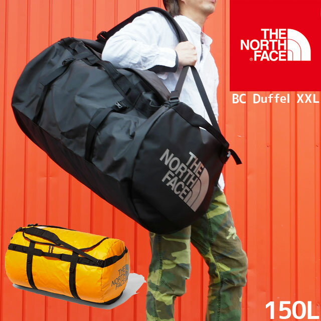 【あす楽】ザ・ノースフェイス THE NORTH FACE BC ダッフルバッグ XXL メンズ レディース NM82168 150L ボストンバッグ バックパック リュック アウトドア キャンプ 旅行 出張 大容量 【送料無料】 evid