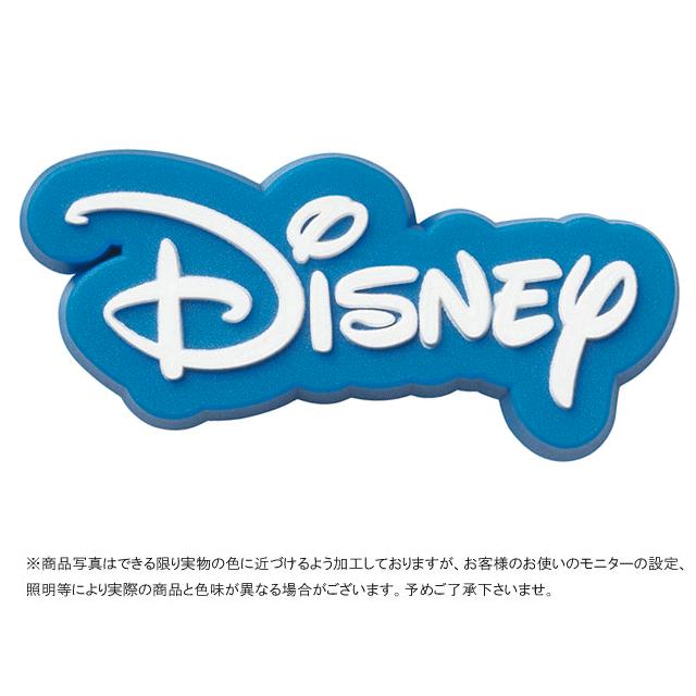 【あす楽】クロックス ジビッツ Jibbits キッズ メンズ レディース 10009097 ディズニー ロゴ アクセサリー DISNEY LOGO 青 crocs evid