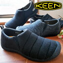 キーン KEEN メンズ スリッポン ハウザー2 リラックスシューズ アウトドア カジュアルシューズ サイドゴア 靴 1025624 ブラックフェルト 1025...