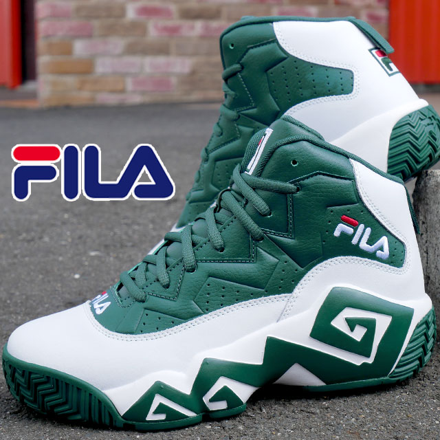 ＼最大1000円引きクーポン有 6/8迄／フィラ FILA メンズ スニーカー MB ハイカット 厚底スニーカー カジュアルシューズ ダッドシューズ ダッドスニーカー 復刻 バスケ バッシュ マッシュバーン 1BM01863 124 靴 送料無料 あす楽 evid