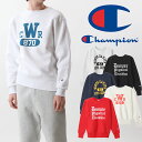 \最大7%クーポン有 6/25限定/チャンピオン Champion メンズ レディース トレーナー リバースウィーブ クルーネックスウェットシャツ プルオーバー トップス ウェア 長袖 ロングスリーブ 青単タグ 丸首 C3-W011 アパレル 服 送料無料 最強翌日配送 evid