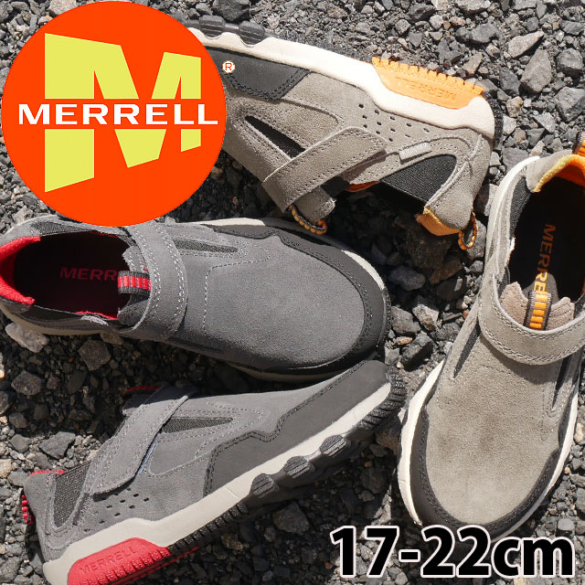 ■商品説明 メレル MERRELL 男の子 子供靴 キッズ ジュニア スリッポン MK265036(GNSM)MK265314(CARB/BRK)”子供たちが自由に歩き回る＝FREE ROAM”をテーマにメレルの代名詞的存在である「ジャングル モック」をベースにしたオールデイコンフォートを実現する1足。キッズシューズで重要なポイントである“脱ぎ履きの楽さ”はフィット感との両立が難しいとされていますが履き口甲部とかかと部の「ゴア（ゴム）構造」によって着脱が容易となり足を包み込むようなフィット感も両立できます。さらに、甲部分にマジックテープ付のストラップを搭載することで”モックシューズ以上”の確かなフィット感と安定感を実現し遊び盛りのキッズをサポートします。また、水洗いが可能なウォッシャブルアッパー、床面に跡を残さないノンマーキングラバーソールを採用しているため汚れを気にすることなく思い切り遊ぶことができるシューズです。【機能】■ スエードレザーアッパーアッパーには耐久性に優れたスエードレザーを採用。■ スプリットヒール構造かかと部をゴア構造にすることにより着脱を容易にさせるとともに、フィット感と安定性を生む。■ ロックダウンストラップ構造マジックテープ付のストラップにより高いフィット感を生む。■ ノンマーキング ラバーアウトソールグリップ性と安定性に優れた軽量ラバーアウトソール。床面に跡を残しにくい素材を採用。■ ウォッシャブル仕様洗濯機など水洗いができるレザー素材を採用。汚れても簡単にクリーニングが可能。【検索用キーワード】17cm 17.0cm 18cm 18.0cm 19cm 19.0cm 20cm 20.0cm 21cm 21.0cm 22cm 22.0cm17センチ 17.0センチ 18センチ 18.0センチ 19センチ 19.0センチ 20センチ20.0センチ 21センチ 21.0センチ 22センチ 22.0センチ17cm 17．0cm 18cm 18．0cm 19cm 19．0cm 20cm 20．0cm21cm 21．0cm 22cm 22．0cm17センチ 17．0センチ 18センチ 18．0センチ 19センチ 19．0センチ20センチ 20．0センチ 21センチ 21．0センチ 22センチ 22．0センチボーイズ 男児 男子 ガールズ 女児 女子 デイリーユース タウンユース 旅行 お出掛け 街履き誕生日 バースデー 子供の日 クリスマス プレゼント ギフト 贈り物 お揃い リンクコーデ 兄弟 姉妹LOWカット 軽量 マジックテープ キャンプ 野外 グランピング GUSMOKE CARBON/BRICK ガンスモーク カーボン/ブリック ベージュ 薄茶 灰色 グレー ■素材 アッパー：スエードレザー アウトソール：ノンマーキング ラバー ■商品カテゴリ MERRELL メレル はこちら ジュニア＆キッズ＆ベビー キッズ（14cm〜18cm） はこちら ジュニア＆キッズ＆ベビー ジュニア（19cm〜24cm） はこちら 当店では販売形態上、自動在庫管理の機能を使用していない為、 サイズ切れによる在庫切れが発生する場合がございます。 これにより、ご注文後でも、商品をご用意できない場合がございます。 あらかじめご了承ください。 サイズ切れでも、在庫がある場合もございますのでお気軽にお問合せ下さい。 ↓　　　　　　　↓　　　　　　　↓ ◆◇◆メルマガ登録はこちら◆◇◆ メーカー希望小売価格はメーカーサイトに基づいて掲載しています QQEB　　「S」メレル MERRELL ”子供たちが自由に歩き回る＝FREE ROAM”をテーマに メレルの代名詞的存在である「ジャングル モック」をベースにした オールデイコンフォートを実現する1足。 キッズシューズで重要なポイントである“脱ぎ履きの楽さ”は フィット感との両立が難しいとされていますが 履き口甲部とかかと部の「ゴア（ゴム）構造」によって着脱が容易となり 足を包み込むようなフィット感も両立できます。 さらに、甲部分にマジックテープ付のストラップを搭載することで ”モックシューズ以上”の確かなフィット感と安定感を実現し 遊び盛りのキッズをサポートします。 また、水洗いが可能なウォッシャブルアッパー、 床面に跡を残さないノンマーキングラバーソールを採用しているため 汚れを気にすることなく思い切り遊ぶことができるシューズです。 ■商品カテゴリ MERRELL メレル はこちら ジュニア＆キッズ＆ベビー キッズ（14cm〜18cm） はこちら ジュニア＆キッズ＆ベビー ジュニア（19cm〜24cm） はこちら