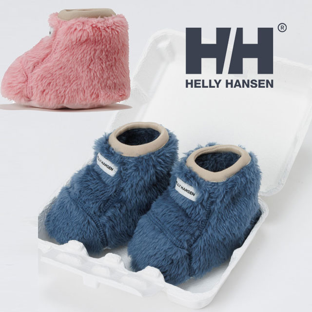 ■商品説明 ヘリーハンセン HELLY HANSEN 男の子 女の子 子供靴 キッズ ベビー ルームシューズ WI(ウィンターオーシャン) PS(ピンクシェル) ※メール便不可 ふわふわとした毛足が心地よい、シャギーフリースを使用したルームシューズ。 足首まで覆える丈で、保温性にも優れた、寒い時期におすすめ。 冬でも汗をかく子どものために、におい対策として、抗菌防臭加工を施しました。 足裏には、滑り止めを配しています。 塗り絵も楽しめるギフトボックス付きで、出産祝いなどの贈り物にも適しています。 環境への負荷に配慮してリサイクル糸を使用した「GREEN MATERIAL」製品です。 【検索用キーワード】 プレゼント PRESENT Gift ギフト 誕生日 バースデー 出産祝い ベビーシューズ 出産準備 誕生準備 子供の日 こどもの日 おしゃれ オシャレ かわいい 可愛い ボーイズ 男児 ガールズ 女児 ふわふわ モコモコ シャギーフリース 青 ブルー BLUE ピンク PINK 桃色 室内履き 部屋履き ファーストシューズ 抗菌 防臭 滑り止め 防寒 ■素材 本体：リサイクルポリエステルシャギーフリース（ポリエステル100%） 足底：滑り止め（ポリエステル100%） ■商品カテゴリ HELLY HANSEN　ヘリ—ハンセン はこちら ジュニア＆キッズ＆ベビー ベビー（14cm以下） はこちら ジュニア＆キッズ＆ベビー ファーストシューズ はこちら 当店では販売形態上、自動在庫管理の機能を使用していない為、 サイズ切れによる在庫切れが発生する場合がございます。 これにより、ご注文後でも、商品をご用意できない場合がございます。 あらかじめご了承ください。 サイズ切れでも、在庫がある場合もございますのでお気軽にお問合せ下さい。 ↓　　　　　　　↓　　　　　　　↓ ◆◇◆メルマガ登録はこちら◆◇◆ メーカー希望小売価格はメーカーサイトに基づいて掲載しています QBEB　　「SK」ヘリーハンセン HELLY HANSEN ふわふわとした毛足が心地よい シャギーフリースを使用したルームシューズ。 足首まで覆える丈で、保温性にも優れた、寒い時期におすすめ。 冬でも汗をかく子どものために におい対策として、抗菌防臭加工を施しました。 足裏には、滑り止めを配しています。 塗り絵も楽しめるギフトボックス付きで 出産祝いなどの贈り物にも適しています。 環境への負荷に配慮してリサイクル糸を使用した 「GREEN MATERIAL」製品です。 ■商品カテゴリ HELLY HANSEN　ヘリ—ハンセン はこちら ジュニア＆キッズ＆ベビー ベビー（14cm以下） はこちら ジュニア＆キッズ＆ベビー ファーストシューズ はこちら