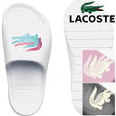 ラコステ レディース シャワーサンダル CROCO 2.0 123 1 CFA スライドサンダル シャワサン コンフォートサンダル カジュアルシューズ 1R4 ...