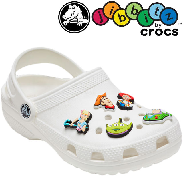 ＼ポイント8倍 5/25～／クロックス crocs ジビッツ Jibbitz ディズニー トイストーリー 5Pack 5個セッ..