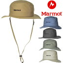 \5%クーポン有/マーモット Marmot ハット メンズ レディース TOASJC48 キャンパー 帽子 難燃 サイズ調整可 キャンプ アウトドア フェス ハイキング 登山 日除け UVカット UVケア ベージュ 青 濃灰 カーキ 薄灰 綿100% evid メール便送料無料